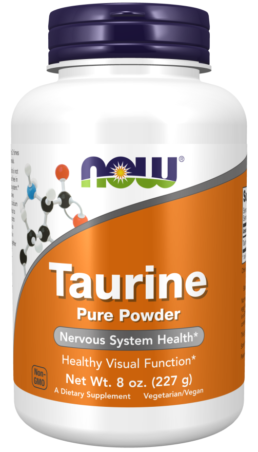 Taurine Powder - 8 OZ (NOW Sports)