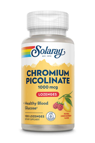 Chromium Picolinate  100ct 1000mcg lozenge Raspberry Lemonade