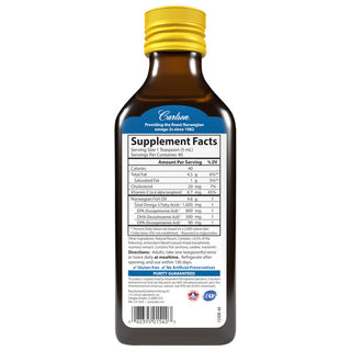 The Very Finest Fish Oil Liquid - Lemon - 200 Milliliters - Carlson Labs