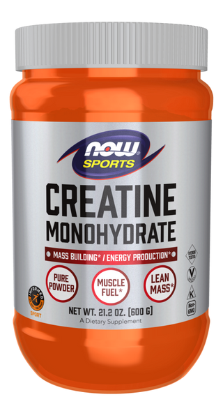 Creatine Monohydrate Powder (21.2 Oz) 600 grams by Now Foods