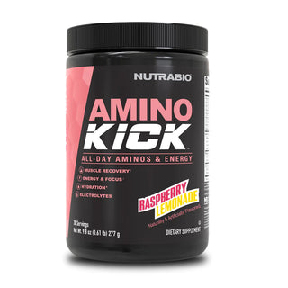 Amino Kick - 9.7 OZ Raspberry Lemonade (NutraBio)