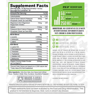 BCAA / EAA - 13 OZ Strawberry Pineapple (Ryse Supplements)