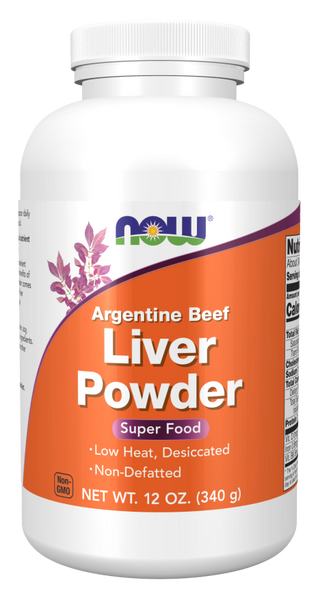 Liver Powder 12 oz by Now Foods
