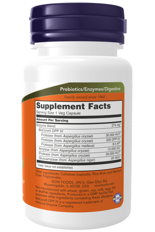 Gluten Digest Enzymes 60 vcaps by Now Foods