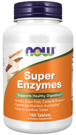 Super Enzymes 180 Tabs by Now Foods