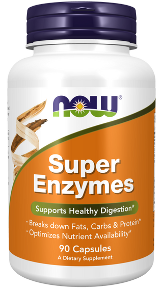 Super Enzyme 90 Caps by Now Foods