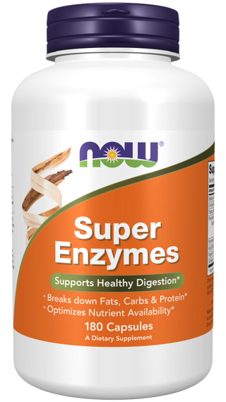 Super Enzyme Caps 180 Caps by Now Foods