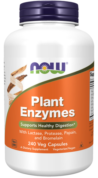 Plant Enzymes 240 Vcaps by Now Foods