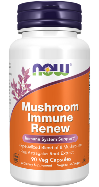Mushroom Immune Renew 90 Vcaps by Now Foods