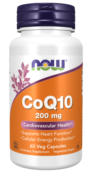 CoQ10 200mg 60 Vcaps by Now Foods