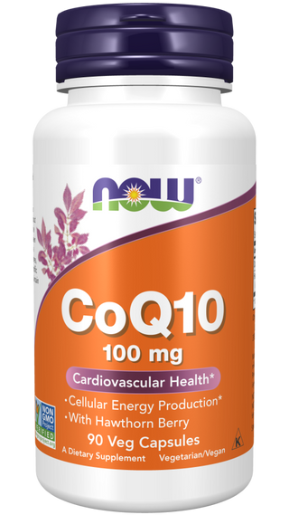 CoQ10 100mg 90 Vcaps by Now Foods