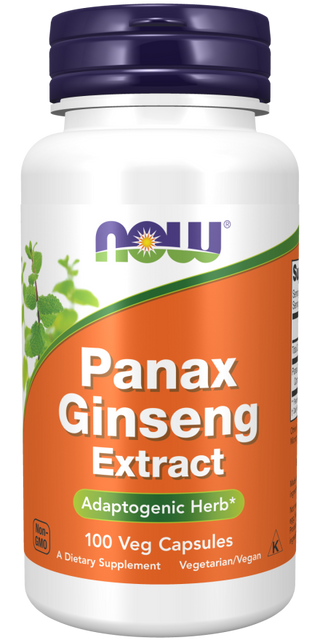 Panax Ginseng 500 mg 100 Vcaps by Now Foods