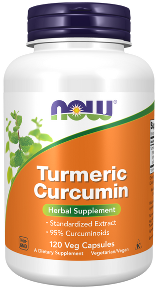 Turmeric Curcumin Extract 120 Vcaps by Now Foods