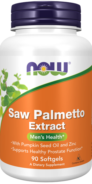 Saw Palmetto Extract 80mg 90 Sgels by Now Foods
