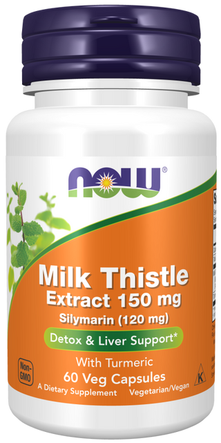 Silymarin Milk Thistle 150mg 60 Vcaps by Now Foods