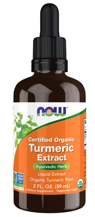 Organic Turmeric Liquid Extract 2 fl oz by Now Foods