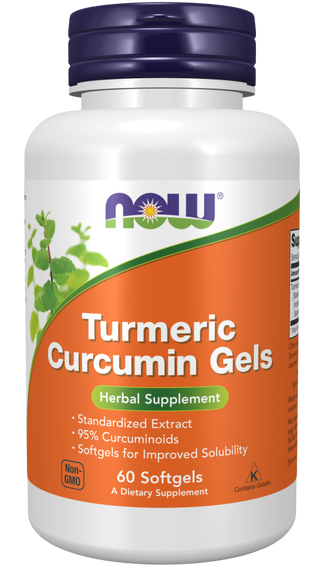 Curcumin Gels (Turmeric) 60 Sgels by Now Foods
