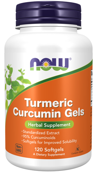 Curcumin Gels (Turmeric) 120 Sgels by Now Foods