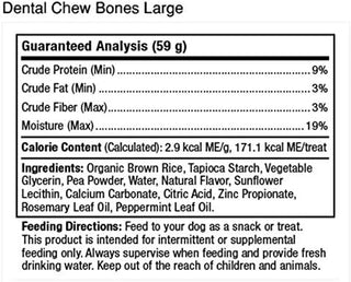 Dog Dental Bones Large 12 Bones by Dr. Mercola