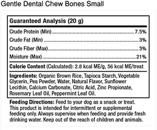 Dog Dental Bones Small 12 Bones by Dr. Mercola