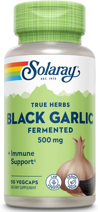 Black Garlic Fermented 50ct 500mg veg cap