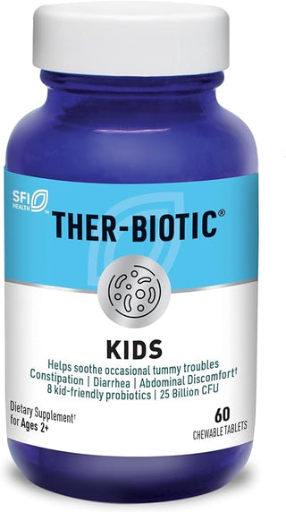 Ther-Biotic Childrens Chewable Probiotic - 60 Chews Klaire Labs
