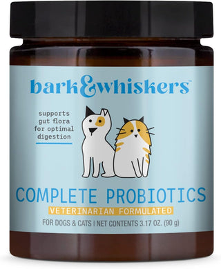 Bark & Whiskers Complete Probiotics for Dogs & Cats 3.17 oz. by Dr. Mercola