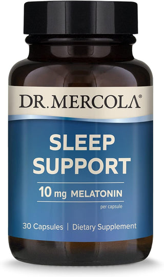 Sleep Support with Melatonin 10mg  30 Caps by Dr. Mercola