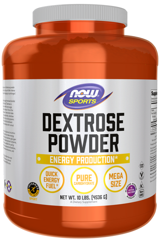 Dextrose Powder (Sports) 10 lb by Now Foods