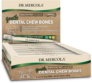 Dog Gentle Dental Bones Small 12 Bones by Dr. Mercola