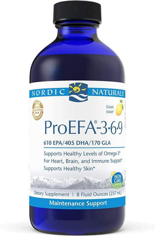 ProEFA-3.6.9 Lemon Liquid - 8 FL OZ (Nordic Naturals)