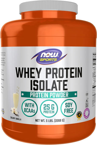 Whey Protein Isolate Vanilla - 1.8 LBS (NOW Sports)
