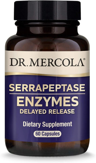 Enzymes: Serrapeptase 60 Caps by Dr. Mercola