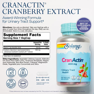 CranActin® Super-w Herbal Support Blend 120ct 400mg veg cap