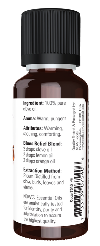 100% Pure Clove Oil - 1 FL OZ (Now)