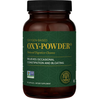 Oxy-Powder Natural Digestive Cleanse - 60 Capsules ( Global Healing)