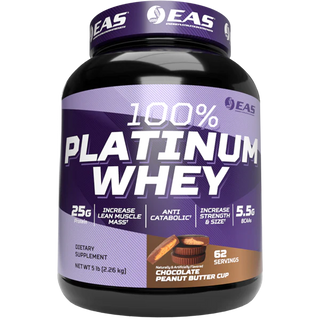 100% Platinum Whey 5lb Chocolate Peanut Butter Cup by EAS