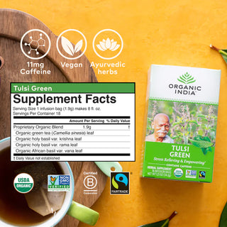 Tulsi Tea Green Tea - Organic India