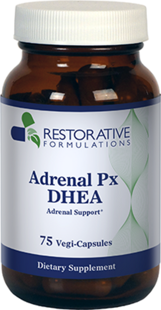 Adrenal Px DHEA - 75 Vegi-Capsules (Restorative Formulations)