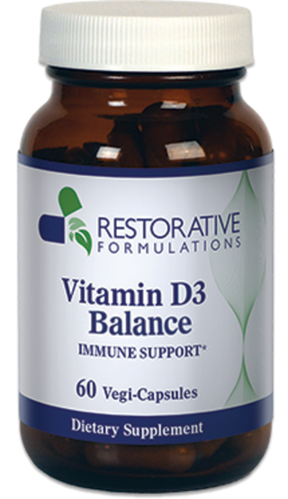 Vitamin D3 Balance - 60 Vegi-Capsules (Restorative Formulations)