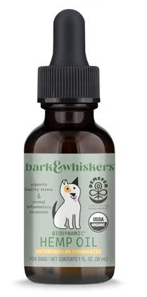 Bark & Whiskers Biodynamic Hemp Oil for Dogs 1 fl oz. by Dr. Mercola