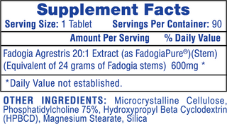 Fadogia Agrestis 20:1 Extract 90 tablets  by Hi-Tech Pharma