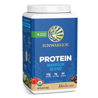 Plant-Based Vegan Protein Powder - 26.4 OZ Mocha (Sunwarrior)