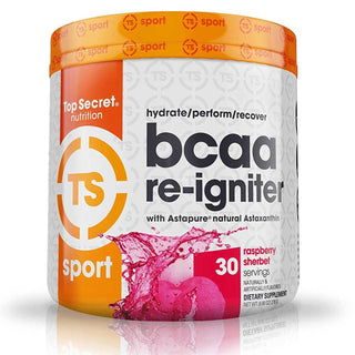 BCAA Re-Igniter 30 srv Raspberry Sherbet by Top Secret Nutrition