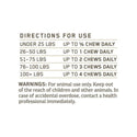 Charlotte's Web™ CBD Chews For Dogs - Skin Health & Allergy Support