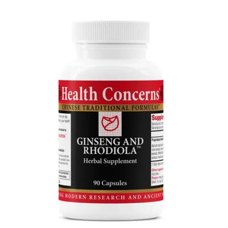 Health Concerns Ginseng and Rhodiola - 90 Capsules
