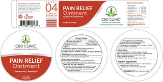 Clinic Level 4 Pain Relief Ointment - 1.55 OZ