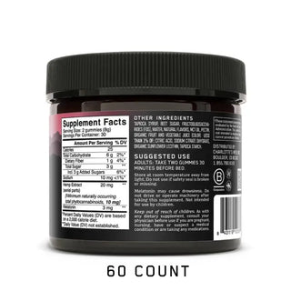 Extract-Infused Sleep Gummies 10mg - 60 Gummies Raspberry (Charlotte's Web)
