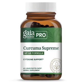Curcuma Supreme NF-kB Formula (formerly Curcuma NF-kB: Turmeric Supreme) 60 caps - Gaia Herbs Professional Solutions