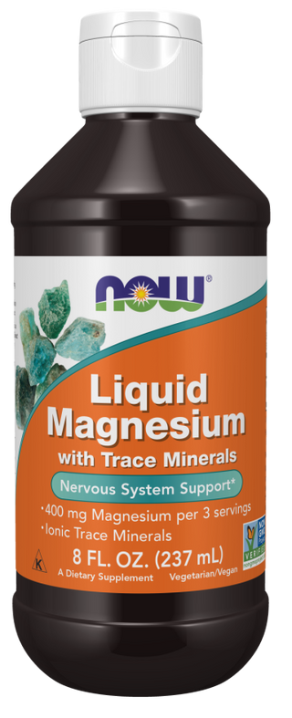 liquid magnesium/trace mins 8 oz by Now Foods